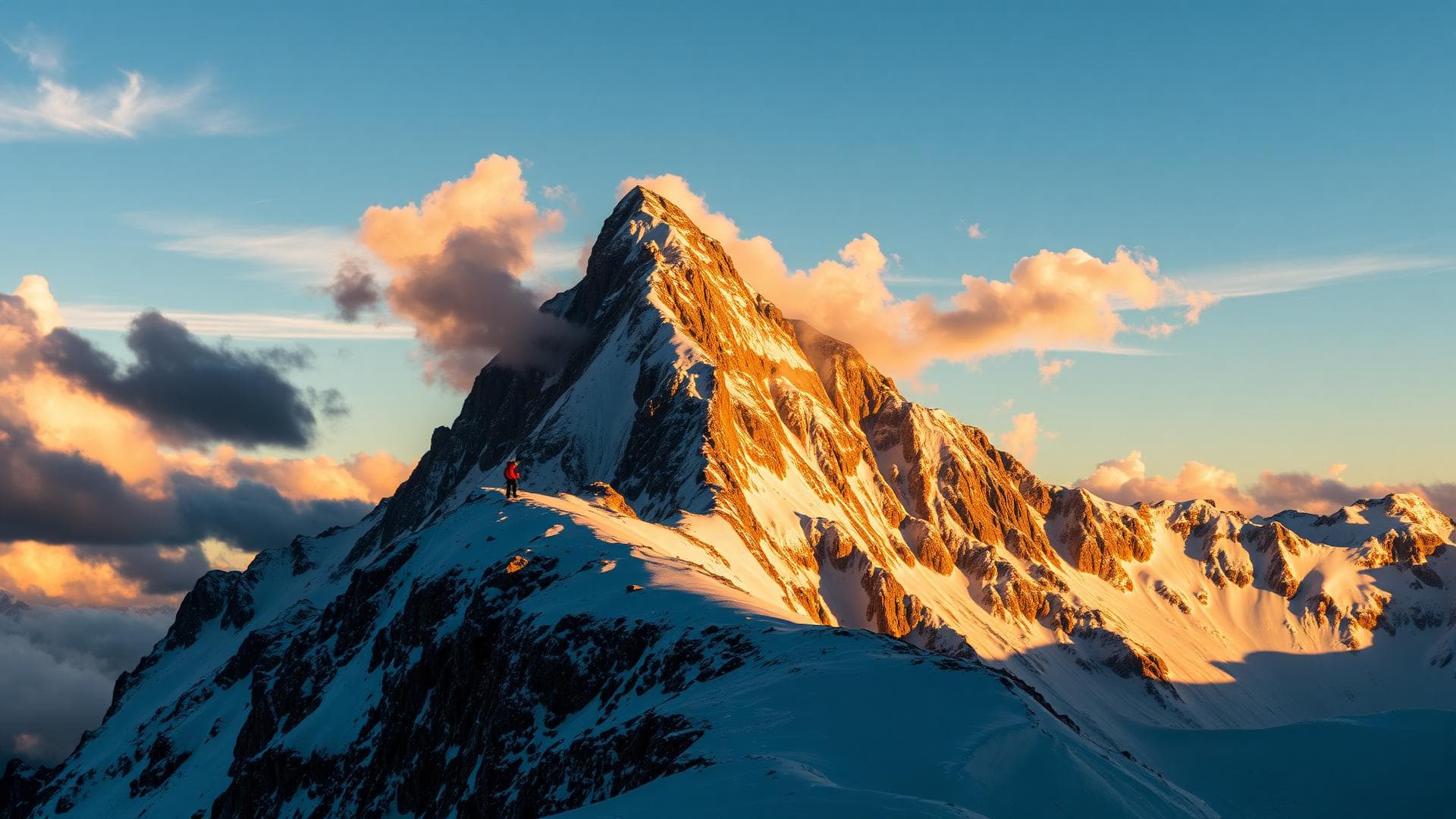 Mont Blanc, höchster Gipfel Westeuropas